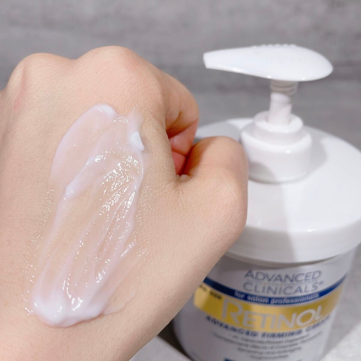 レチノールアドバンスドファーミングクリーム/ADVANCED CLINICALS/ボディクリームを使ったクチコミ(2枚目)