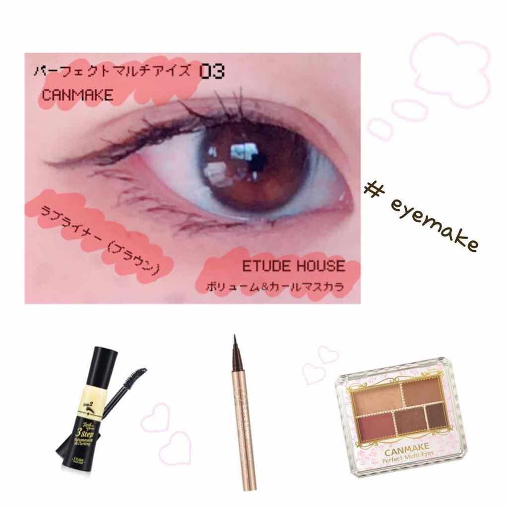 3ステップ ボリューム&カール マスカラ/ETUDE/マスカラを使ったクチコミ(1枚目)