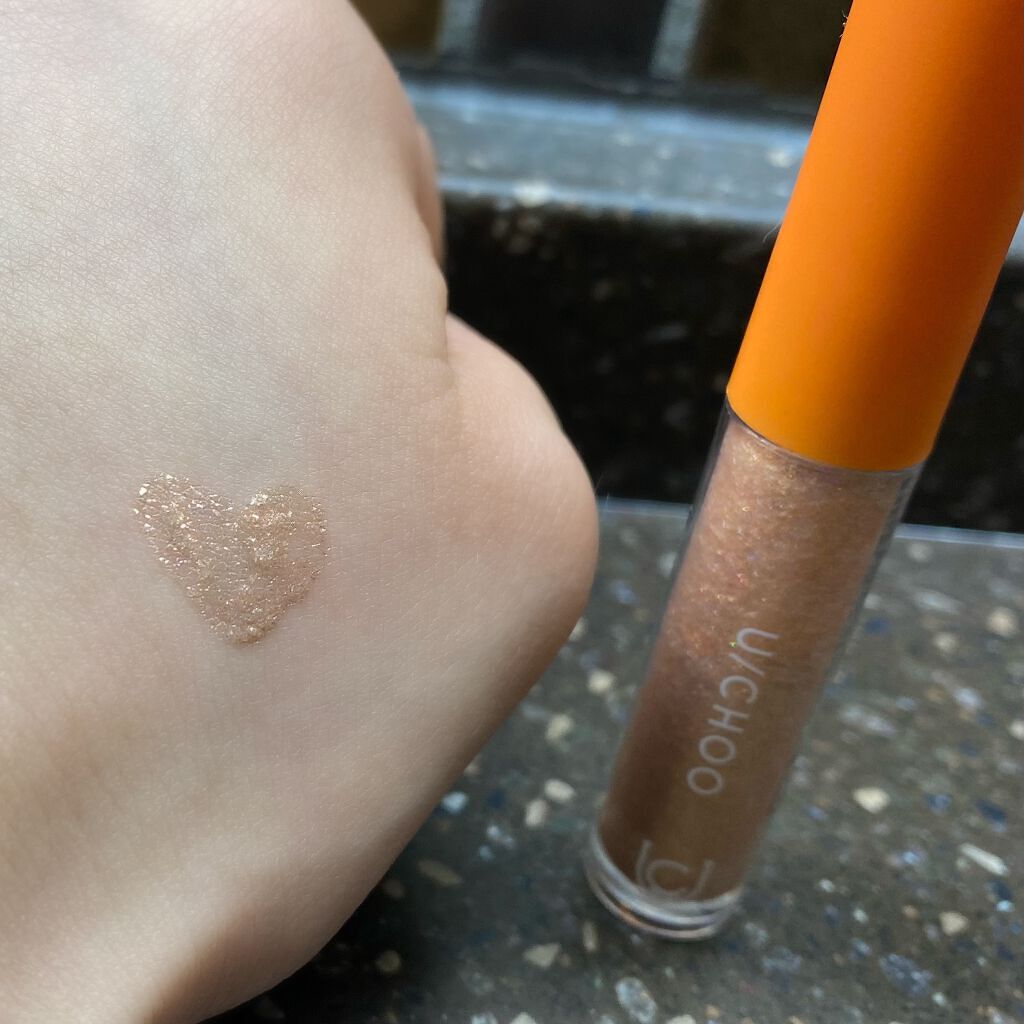  ワオ アイ グリッター オレンジブロッサム(ORANGE BLOSSOM)/U/CHOO/グリッターを使ったクチコミ（1枚目）