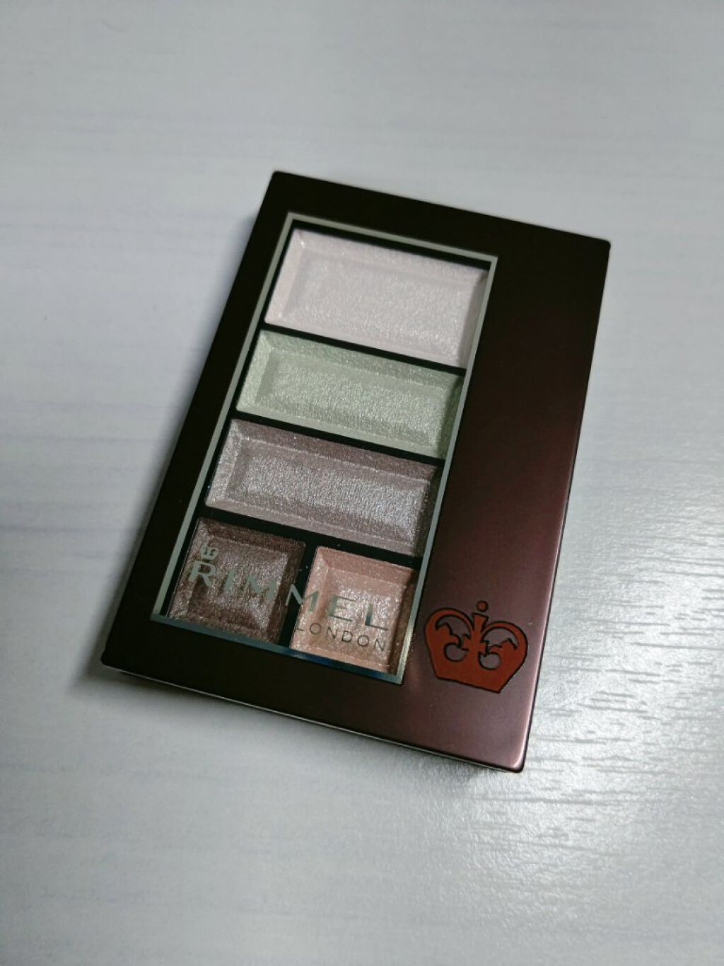 ショコラスウィート アイズ 025 バニラミントショコラ/リンメル ロンドン/アイシャドウパレットを使ったクチコミ（1枚目）