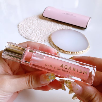 キューミ―ボムショットリッププランパー/AGARISM/リッププランパーを使ったクチコミ(5枚目)