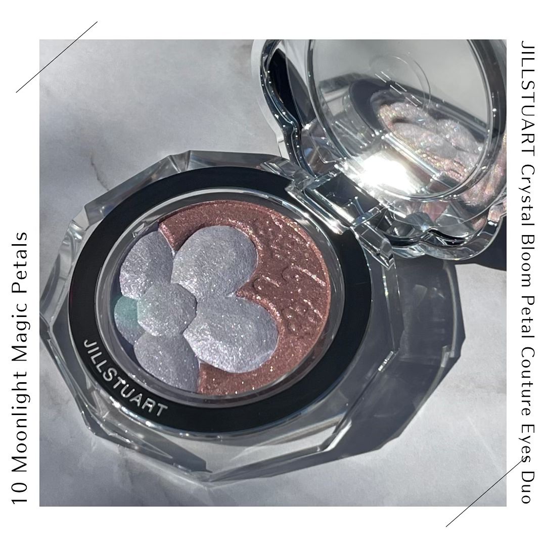 ジルスチュアート クリスタルブルーム ペタルクチュールアイズ デュオ/JILL STUART/アイシャドウパレットを使ったクチコミ（1枚目）