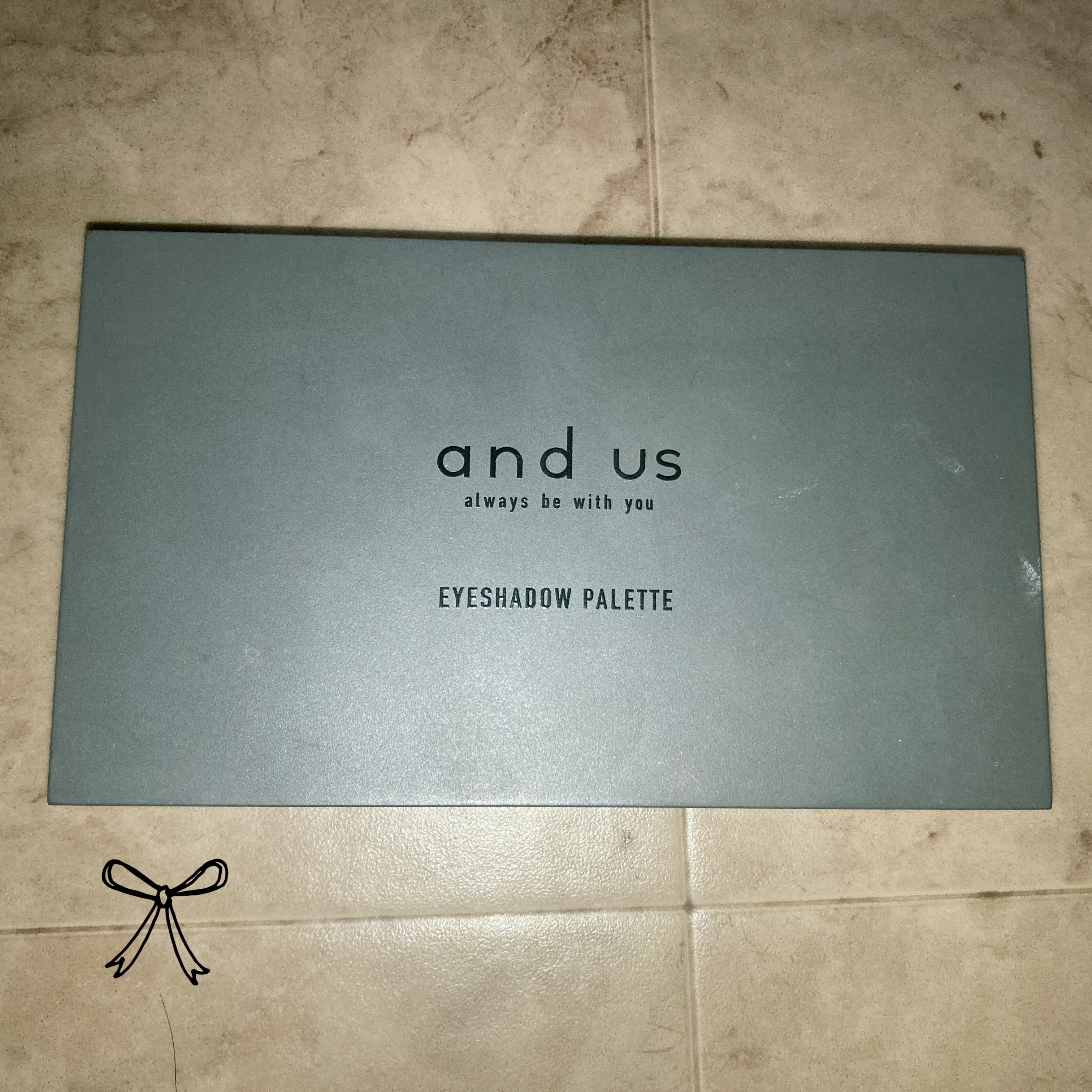 アイシャドウパレット ORBR（オレンジブラウン）/and us/アイシャドウパレットを使ったクチコミ（1枚目）