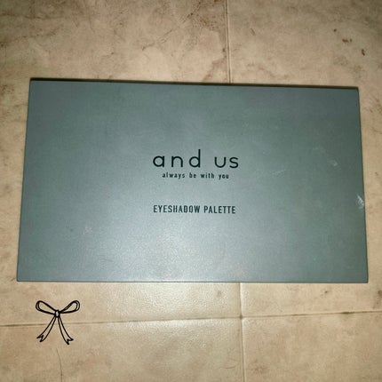 アイシャドウパレット ORBR(オレンジブラウン)/and us/アイシャドウパレットの画像