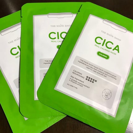 CICA REAL CALMING MASK/THE MASK SHOP/シートマスク・パックを使ったクチコミ(1枚目)