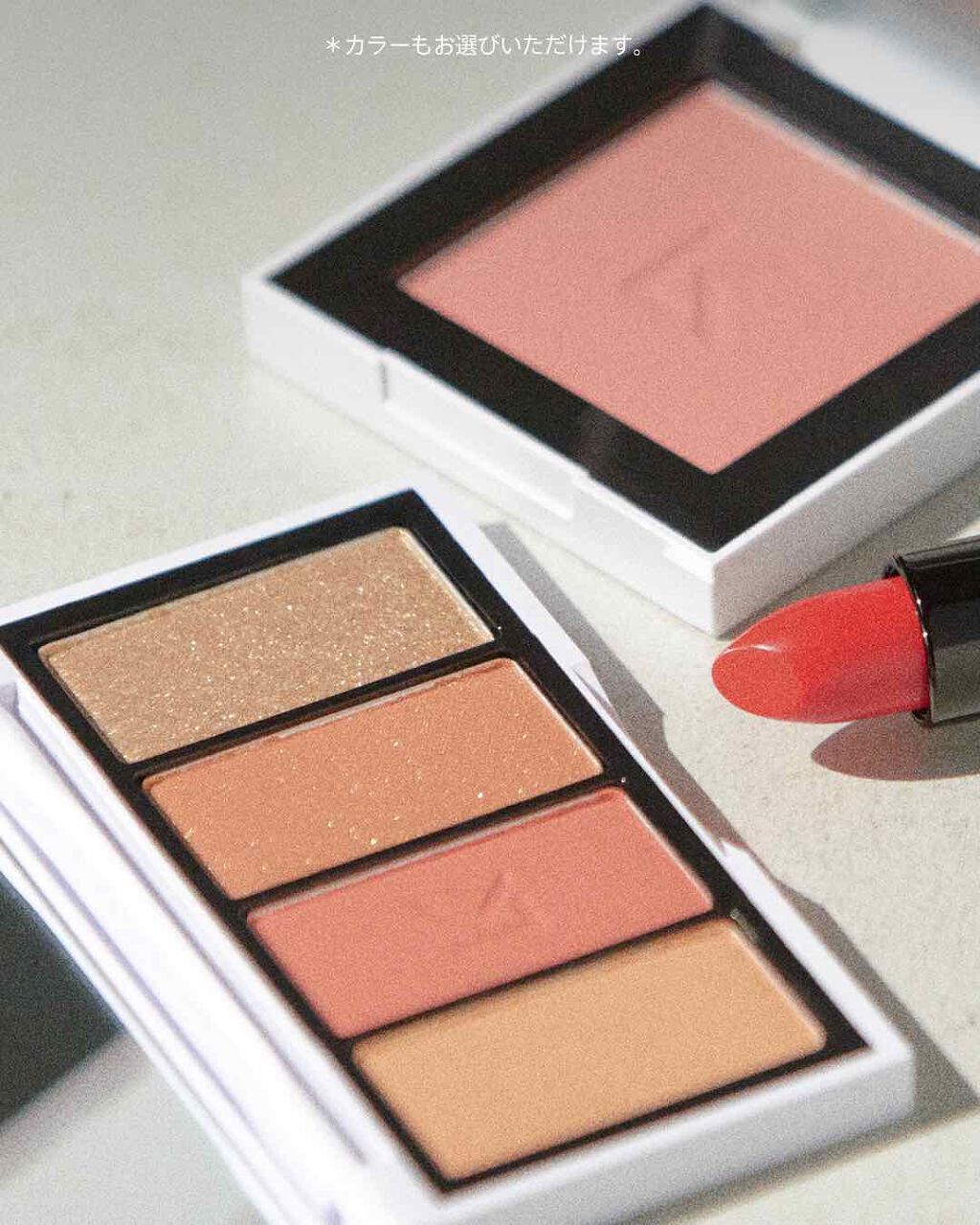 ジャストチーク/Laka/パウダーチークを使ったクチコミ（2枚目）