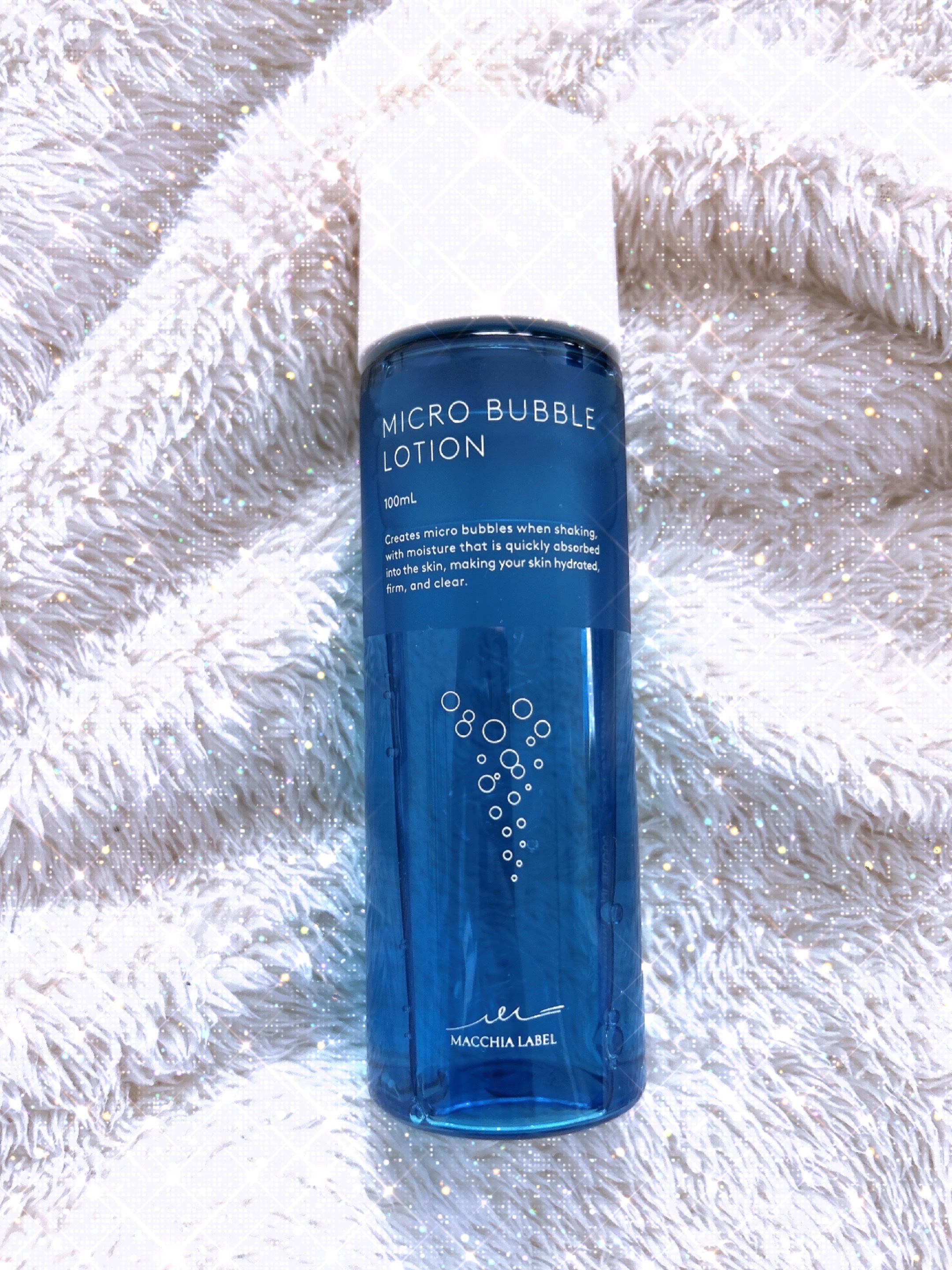 薬用マイクロバブルローション/Macchia Label/化粧水を使ったクチコミ（1枚目）