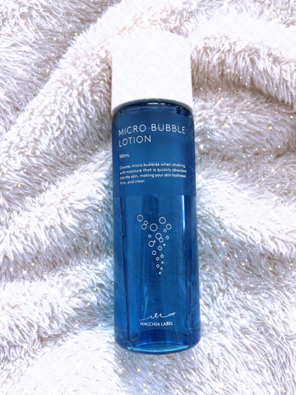 薬用マイクロバブルローション/Macchia Label/化粧水を使ったクチコミ(1枚目)