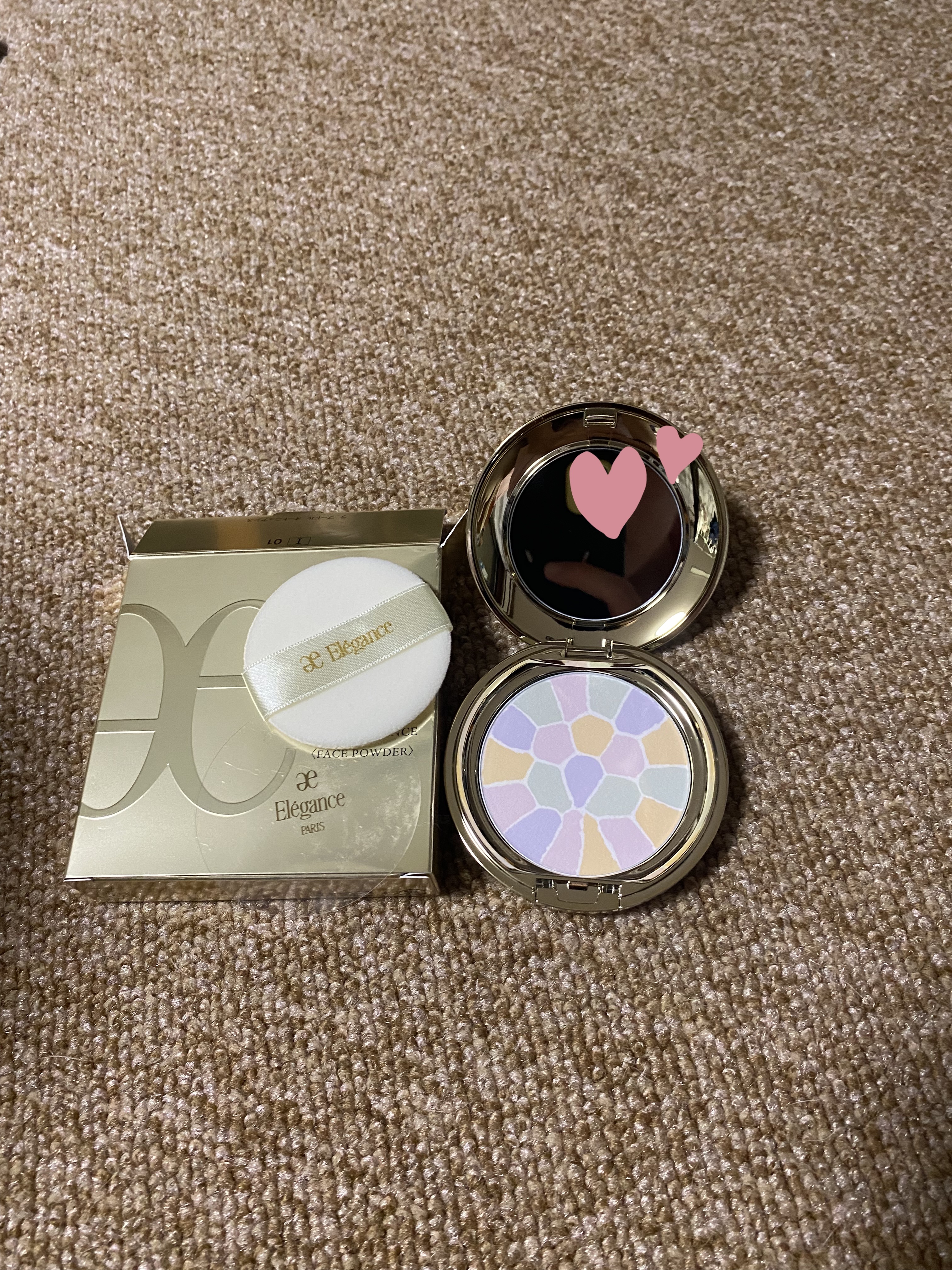 ラ プードル オートニュアンス I エレガント/Elégance/プレストパウダーを使ったクチコミ（2枚目）