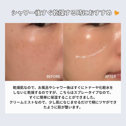 バイオームバリア クリームミスト/UIQ/ミスト状化粧水を使ったクチコミ(4枚目)