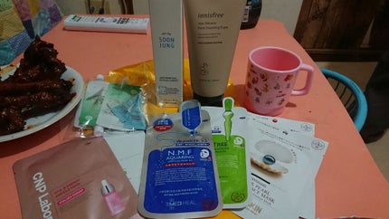 N.M.FアクアアンプルマスクJEX/MEDIHEAL/シートマスク・パックを使ったクチコミ(1枚目)