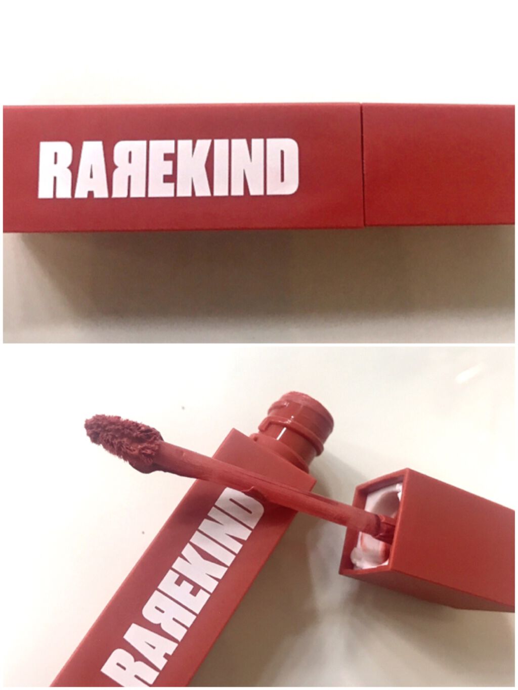 オーバスマッジリップティント #21. Whenever/RAREKIND/リップティントを使ったクチコミ（3枚目）