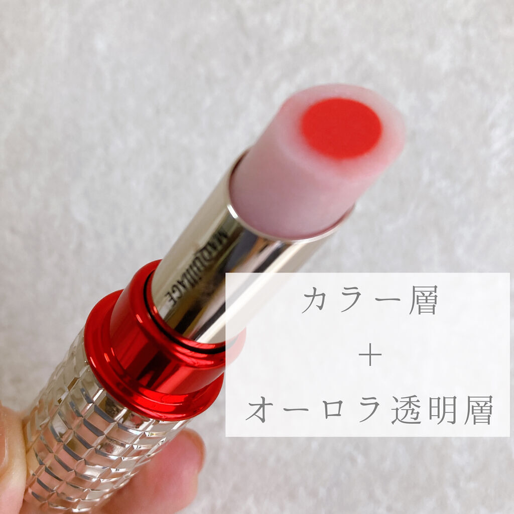 ドラマティックルージュEX/マキアージュ/口紅を使ったクチコミ（3枚目）