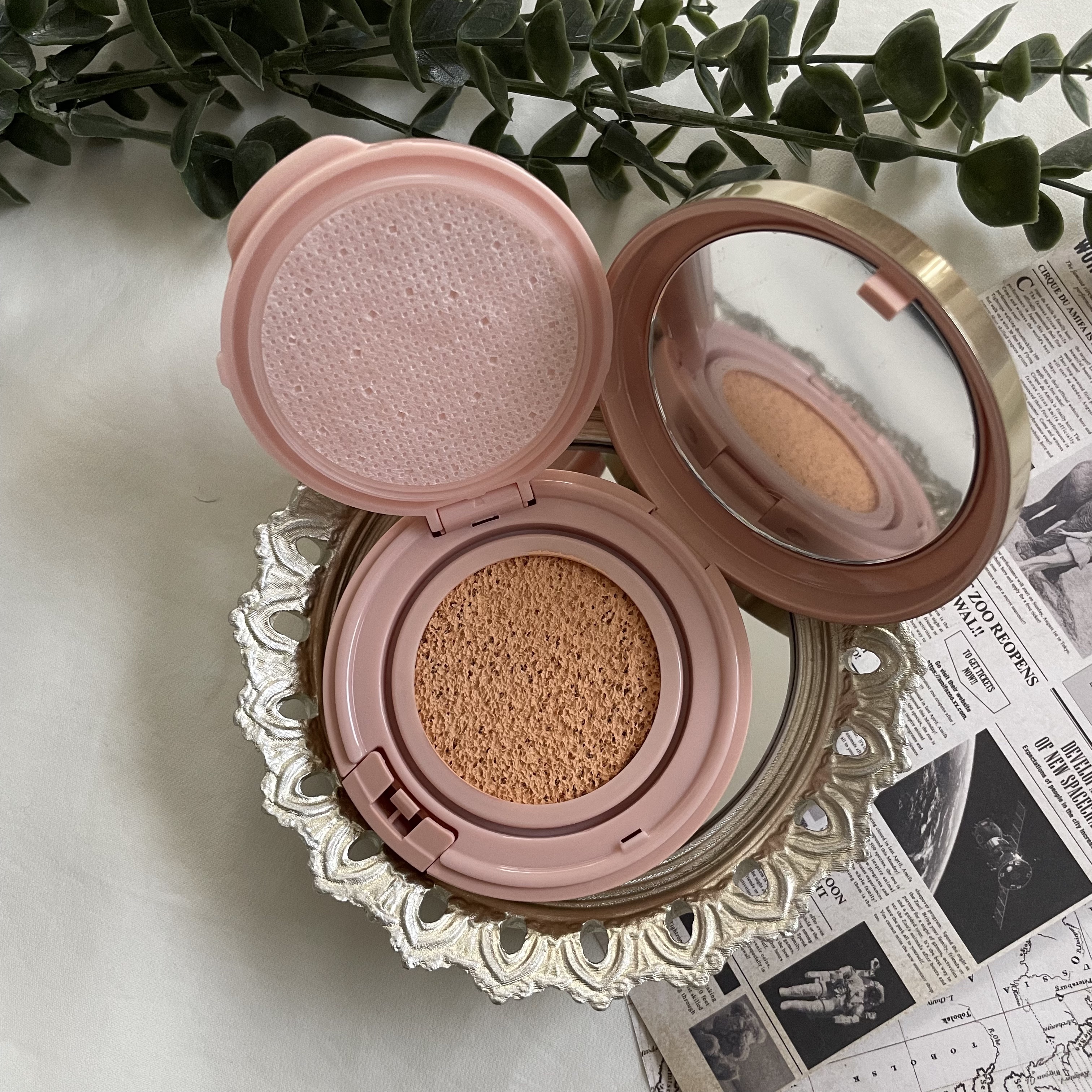 シースルー ヴェール コンパクト/PAUL & JOE BEAUTE/ファンデーションを使ったクチコミ（3枚目）