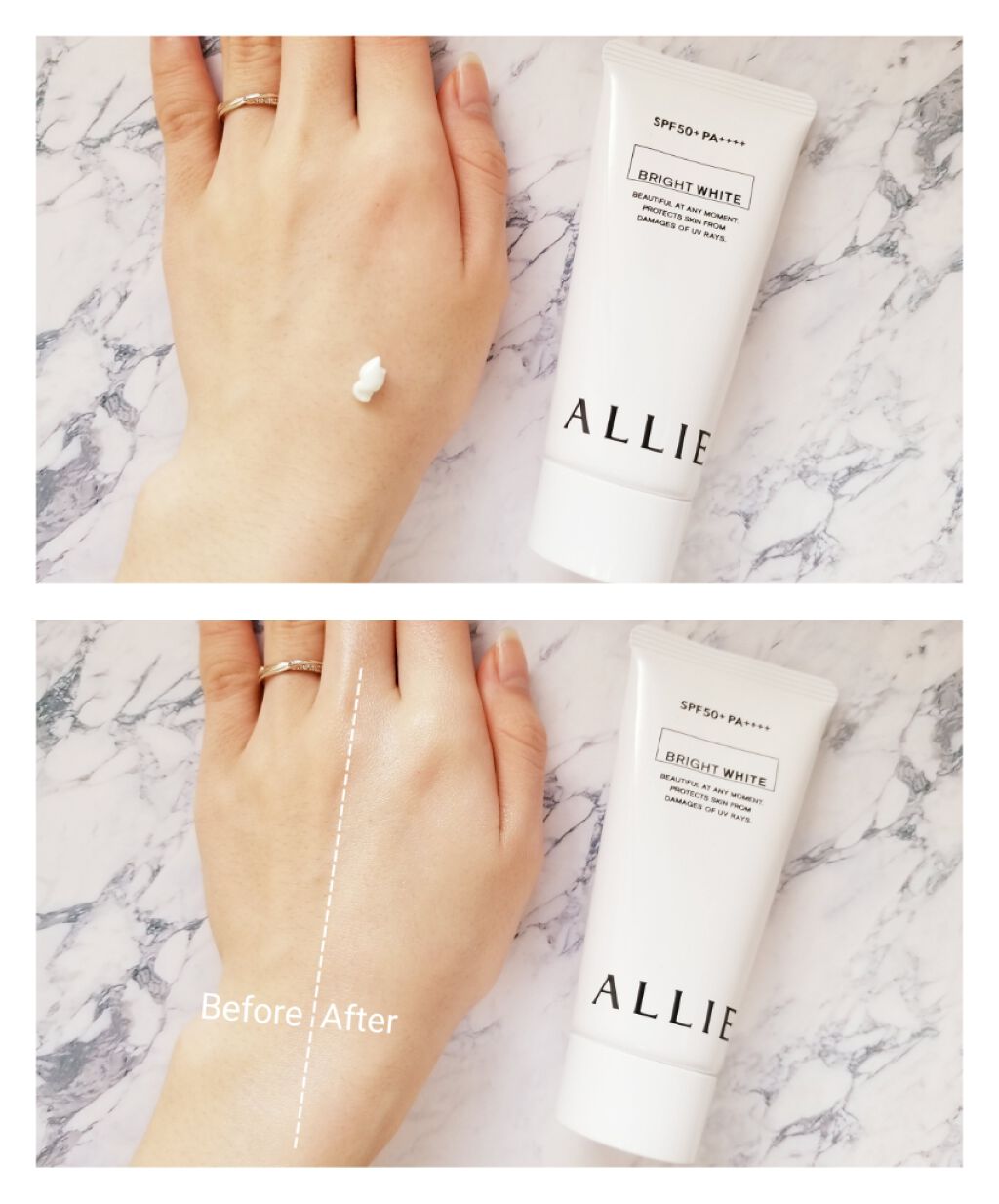 ニュアンスチェンジUV ジェル WT/アリィー/日焼け止めジェルを使ったクチコミ(2枚目)