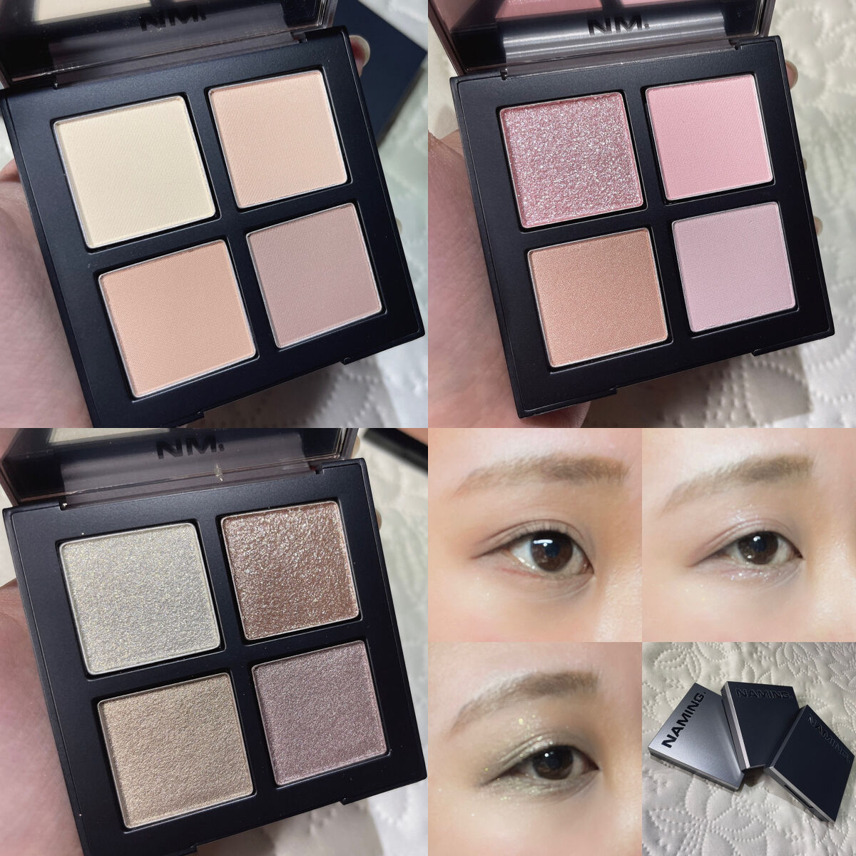 COLORFUL EYE PALETTE/NAMING./アイシャドウパレットを使ったクチコミ（1枚目）
