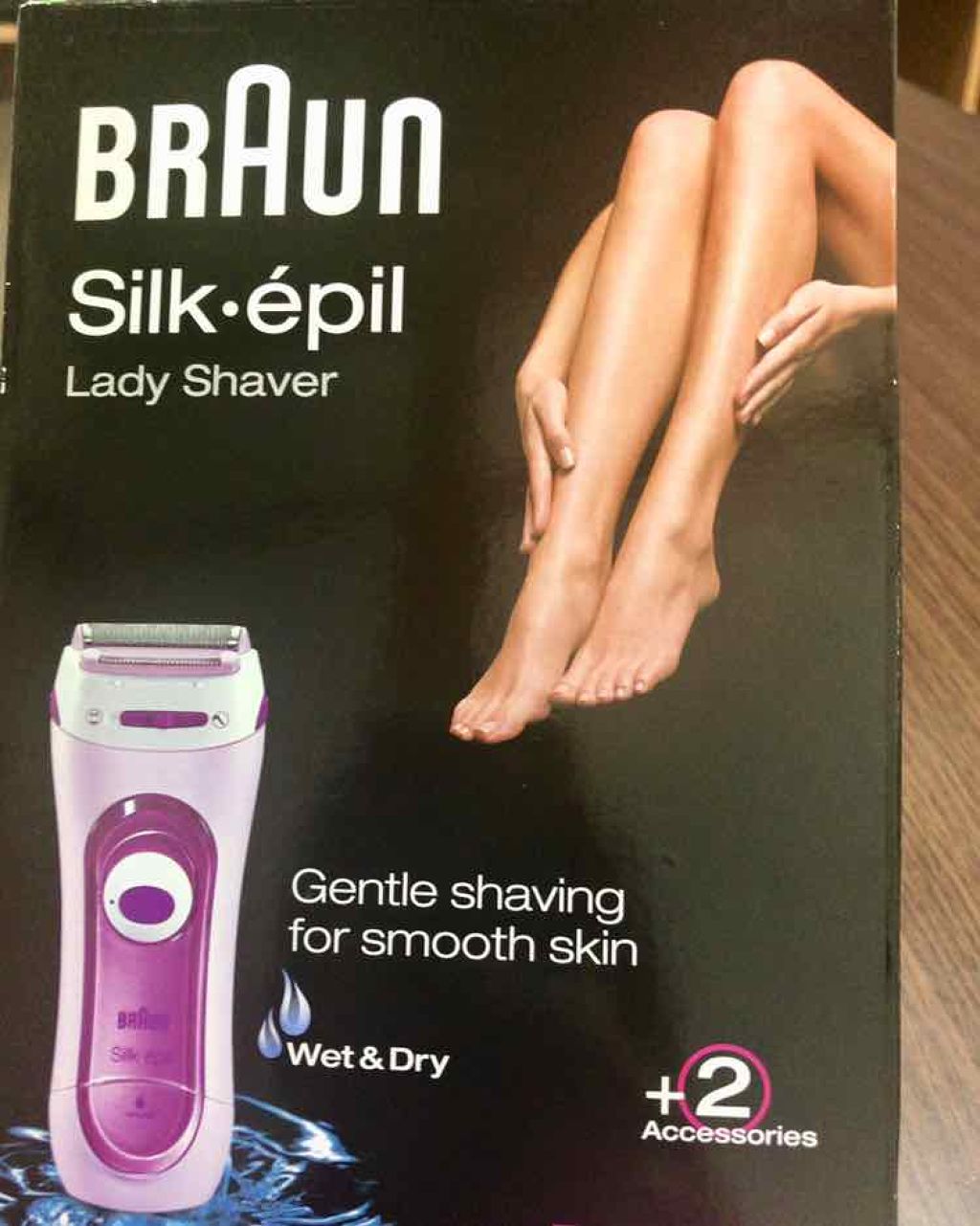 ブラウン 女性用シェーバー シルク・エピル LS 5160 R/LS5140R/ブラウン/シェーバーを使ったクチコミ(1枚目)