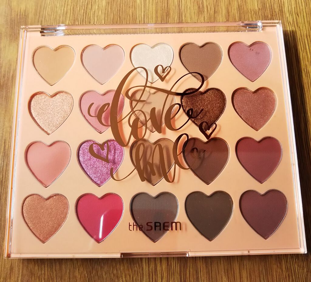 ラブミー シャドウパレット ラブデイズ/the SAEM/アイシャドウパレットを使ったクチコミ(3枚目)