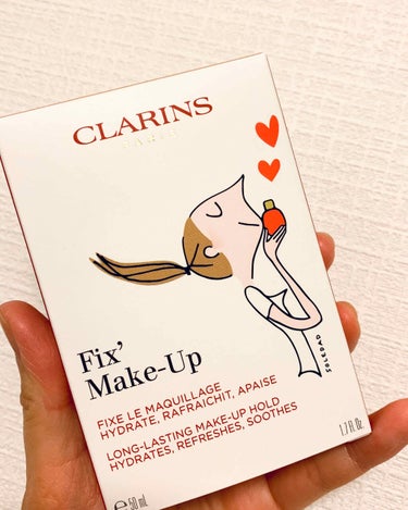 フィックス メイクアップ/CLARINS/ミスト状化粧水を使ったクチコミ（3枚目）