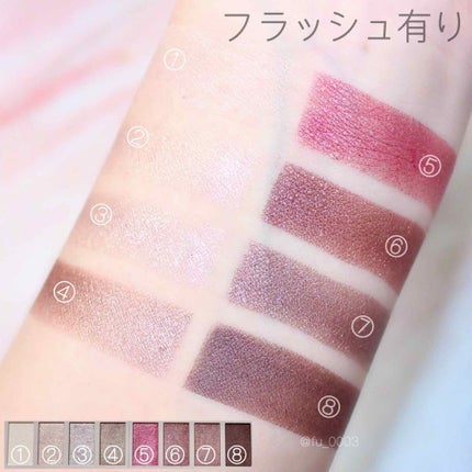 リシェ グラマラスモード アイパレット/Visée/アイシャドウパレットを使ったクチコミ(4枚目)