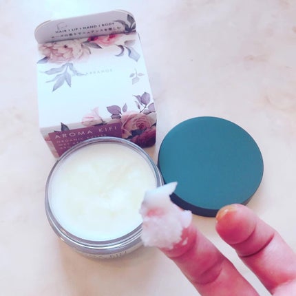 オーガニックバター ウェットアレンジ/AROMA KIFI/ヘアバームを使ったクチコミ(4枚目)