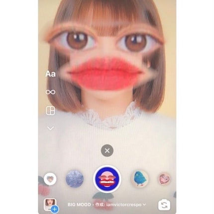 3しゃい on LIPS 「加工までが化粧🩰❕❕今回はわたしのお気に入りの𝐈𝐧𝐬𝐭𝐚𝐠𝐫𝐚..」(4枚目)