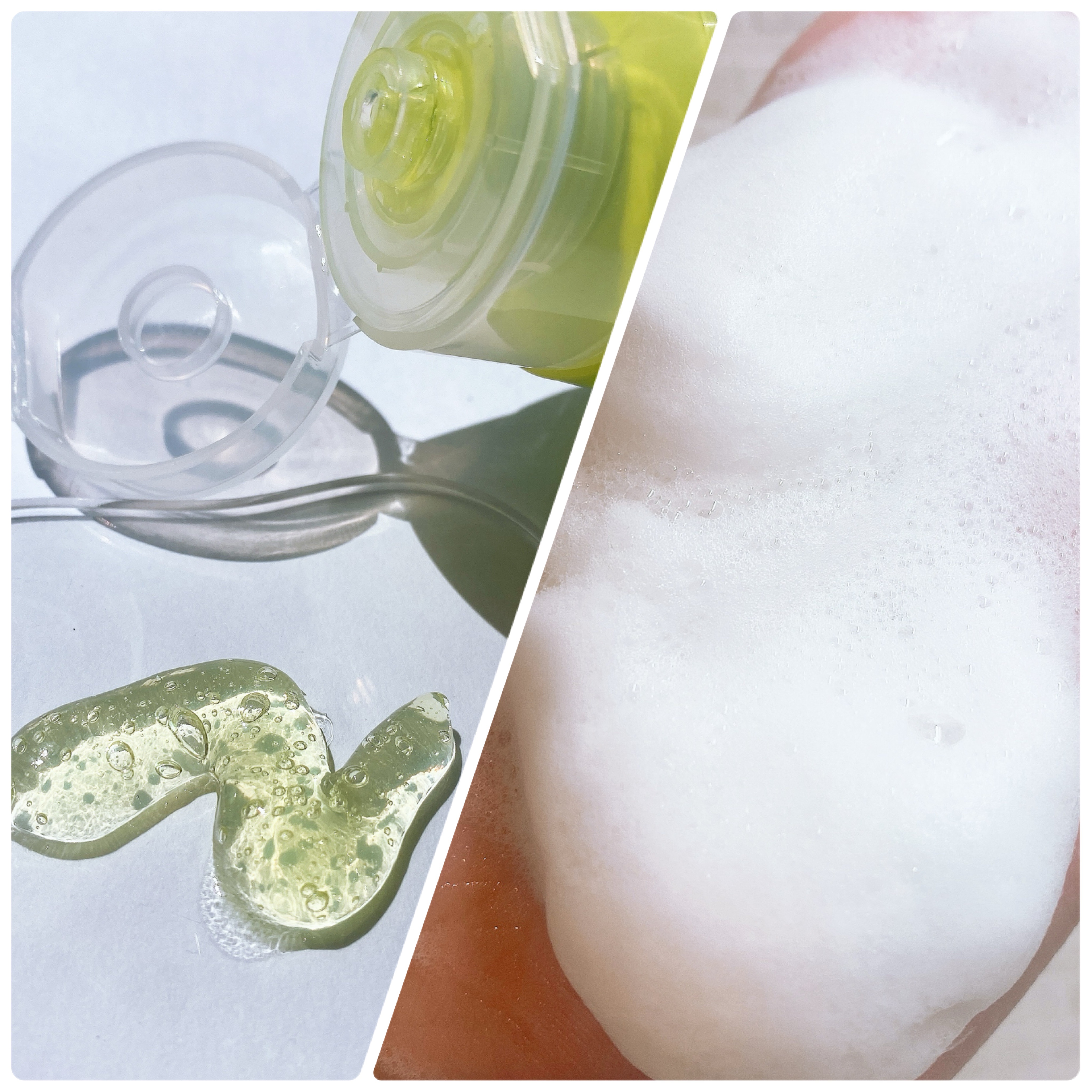 スウィーティーモイスチャージェルクレンザー/TALLO/洗顔フォームを使ったクチコミ（2枚目）