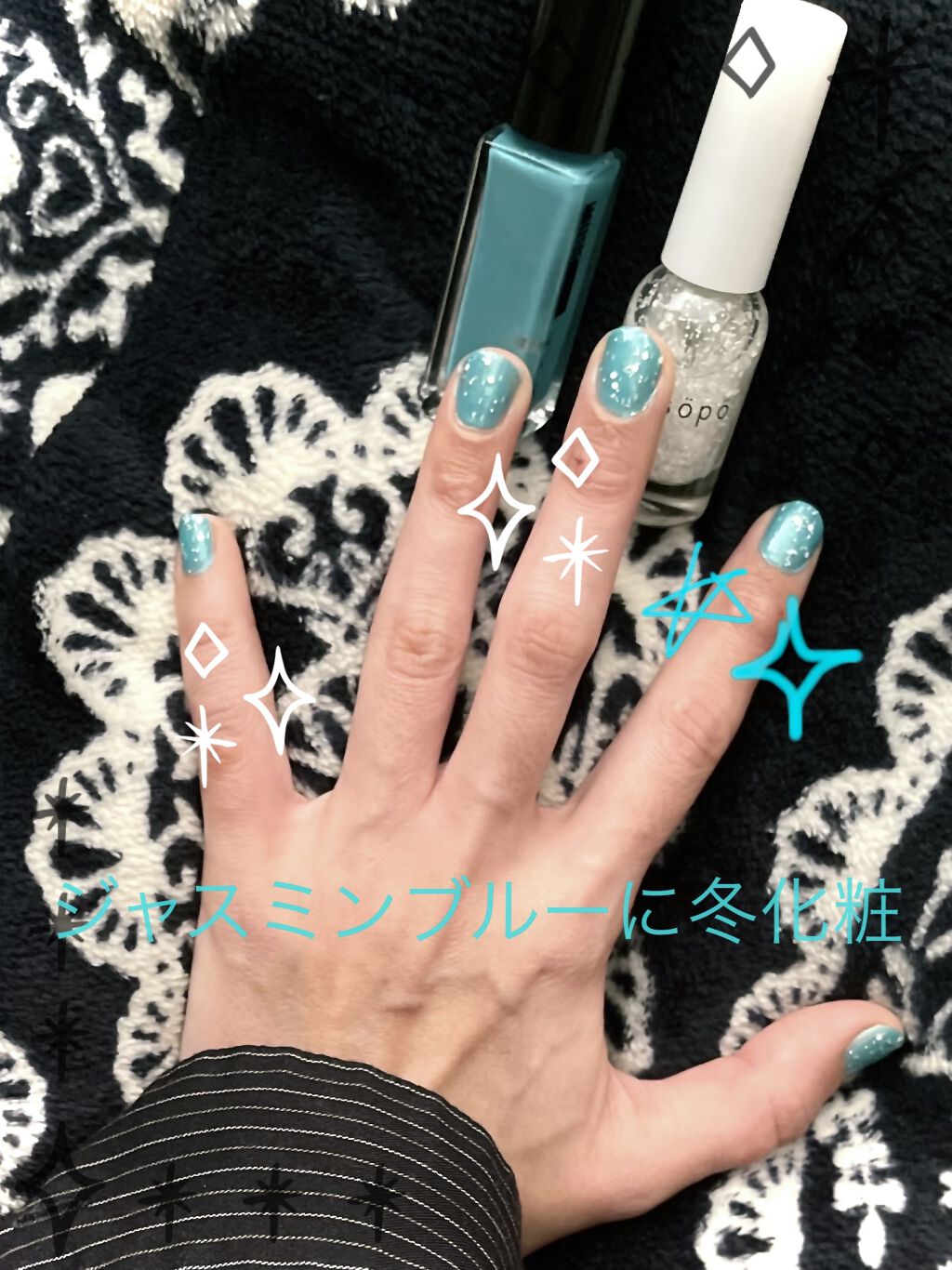 ネイルエナメルカラーN BU-1/KATE/マニキュアを使ったクチコミ（1枚目）