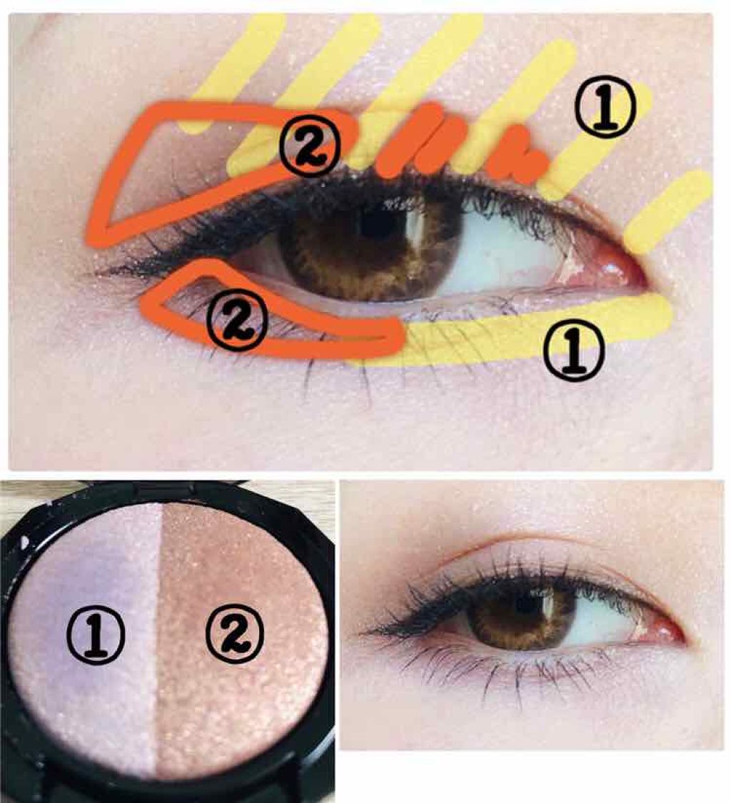 ダブルヴェール アイズ/Visée/アイシャドウパレットを使ったクチコミ（2枚目）