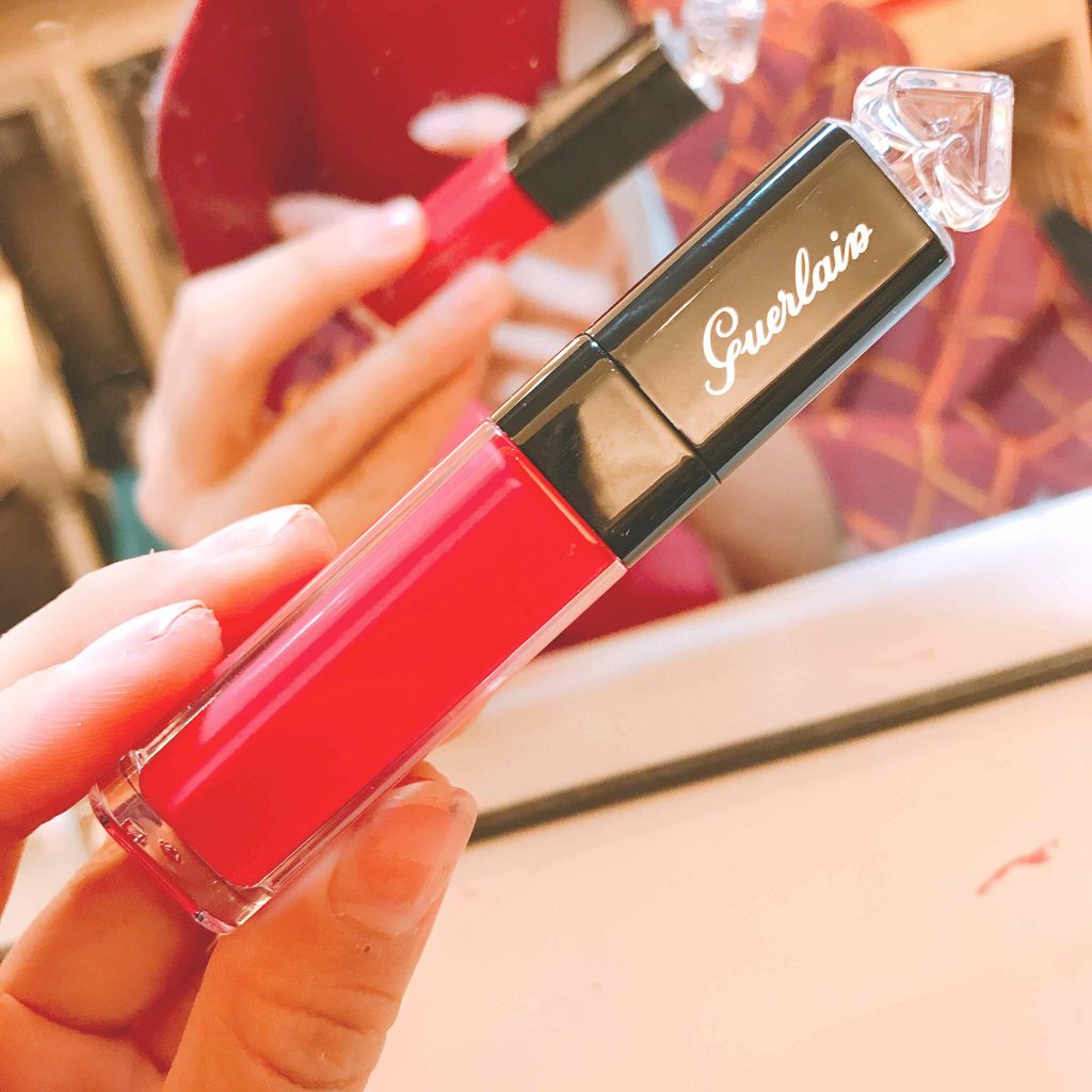ラ プティット ローブ ノワール リップ カラーインク/GUERLAIN/口紅を使ったクチコミ（1枚目）