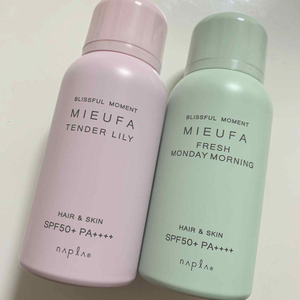 ミーファ フレグランスUVスプレー テンダーリリィ/MIEUFA/日焼け止めミスト・スプレーを使ったクチコミ(1枚目)