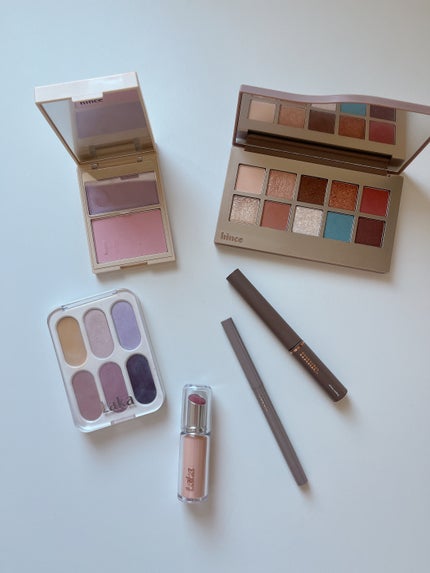 ニューデップスアイシャドウパレット/hince/アイシャドウパレットを使ったクチコミ(1枚目)