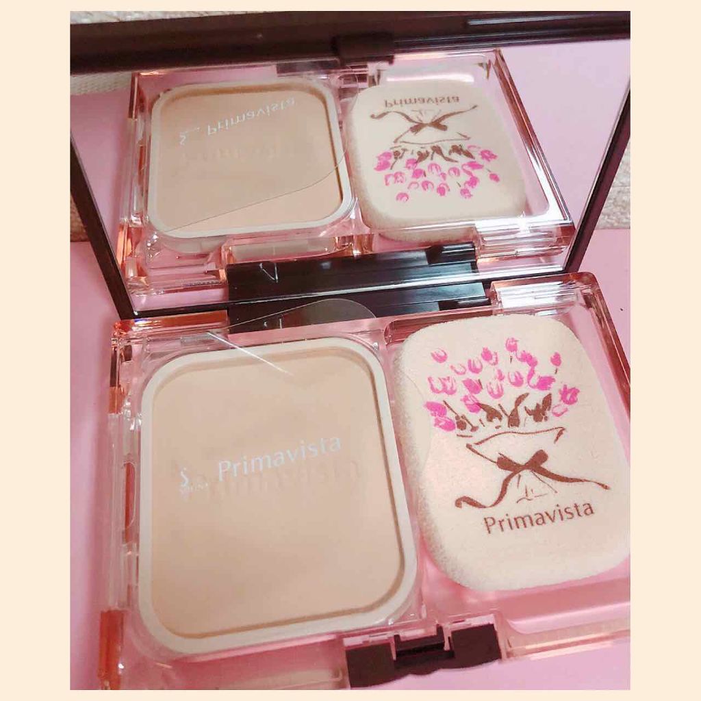 くずれにくい きれいな素肌質感パウダーファンデーション/プリマヴィスタ/パウダーファンデーションを使ったクチコミ(1枚目)