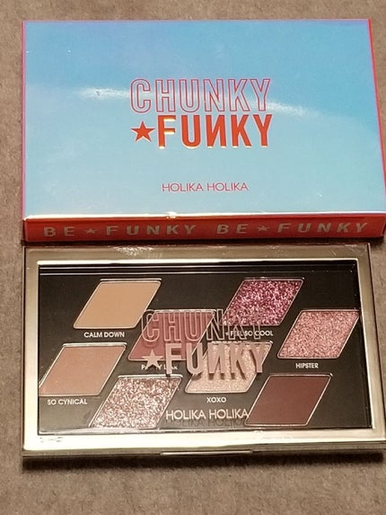チャンキーメタル アイシャドウパレット/HOLIKA HOLIKA/アイシャドウパレットを使ったクチコミ(1枚目)