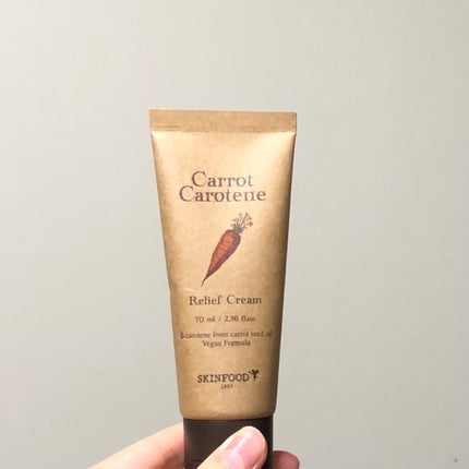 キャロットカロテン リリーフクリーム/SKINFOOD/フェイスクリームを使ったクチコミ(1枚目)