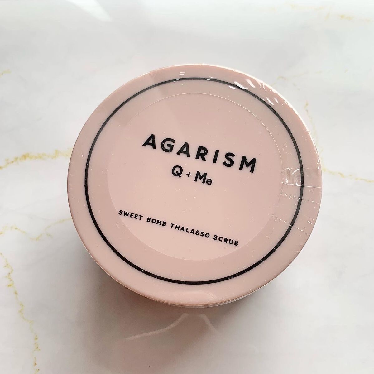 Q+Me スウィート ボム タラソ スクラブ/AGARISM/バスト・ヒップケアを使ったクチコミ(2枚目)