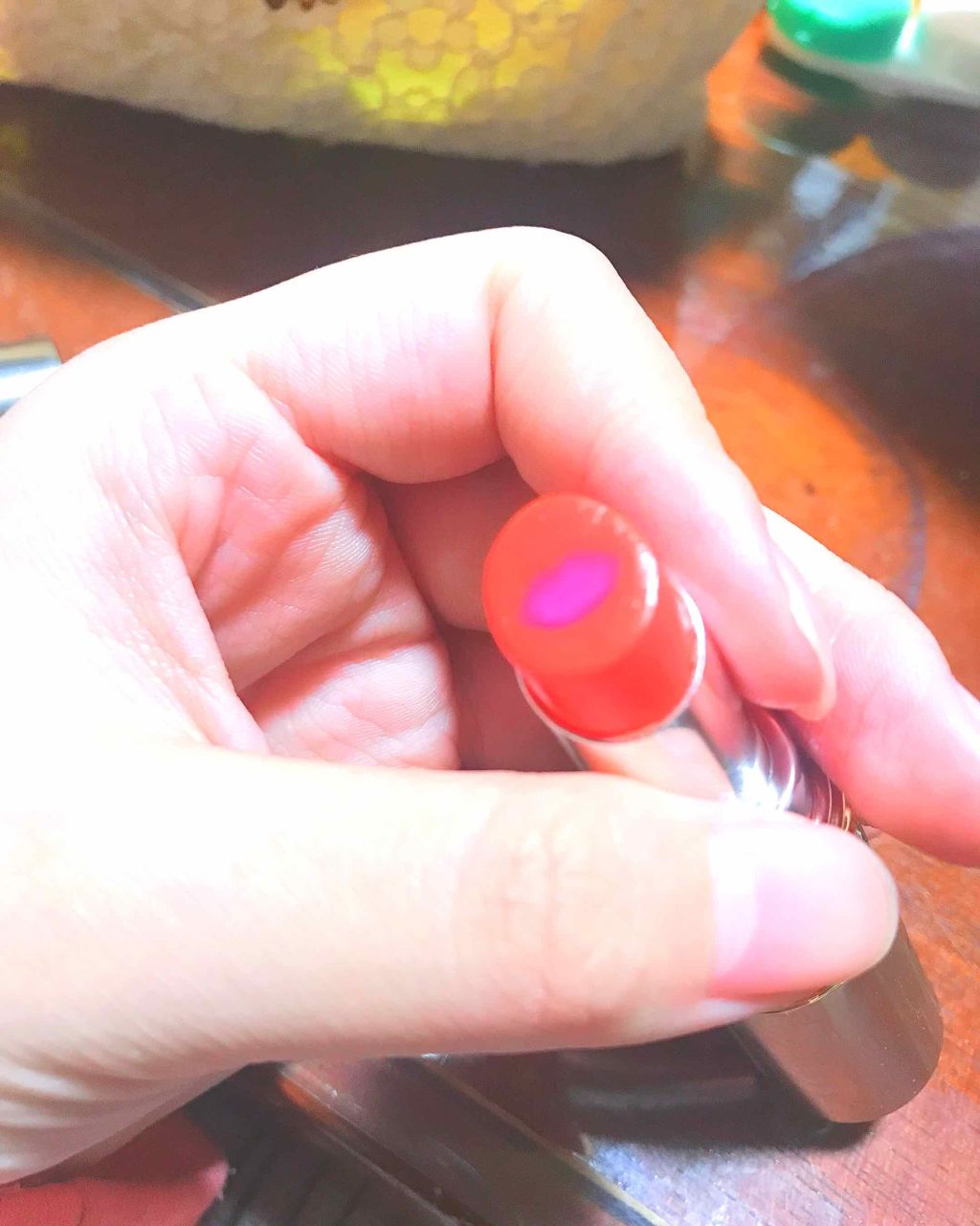 ヴォリュプテ ティントインバーム/YVES SAINT LAURENT BEAUTE/口紅を使ったクチコミ（1枚目）