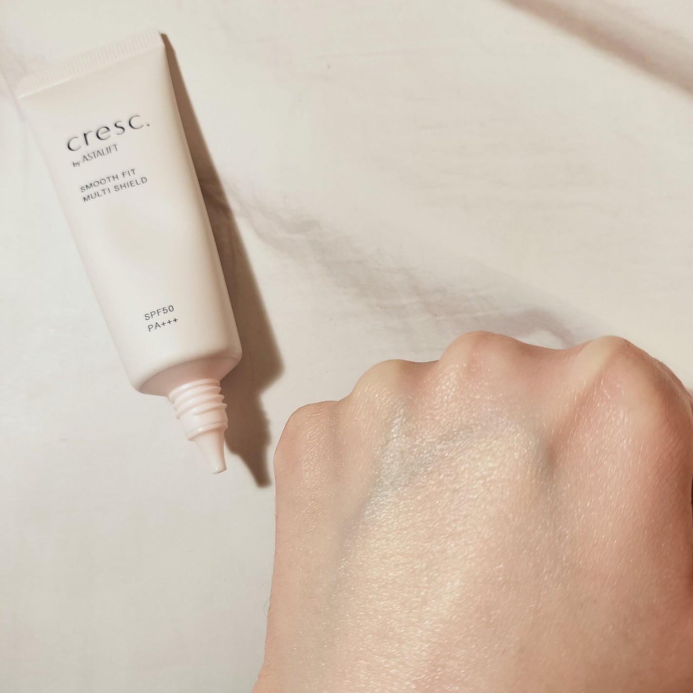 スムースフィット マルチシールド/cresc. by ASTALIFT/化粧下地を使ったクチコミ(4枚目)