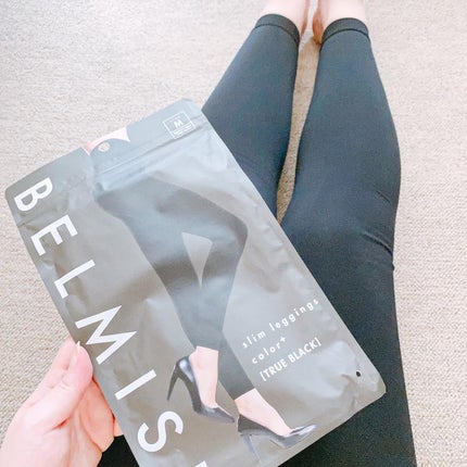 スリムレギンス color+/BELMISE/着圧ソックス・レギンスを使ったクチコミ(4枚目)
