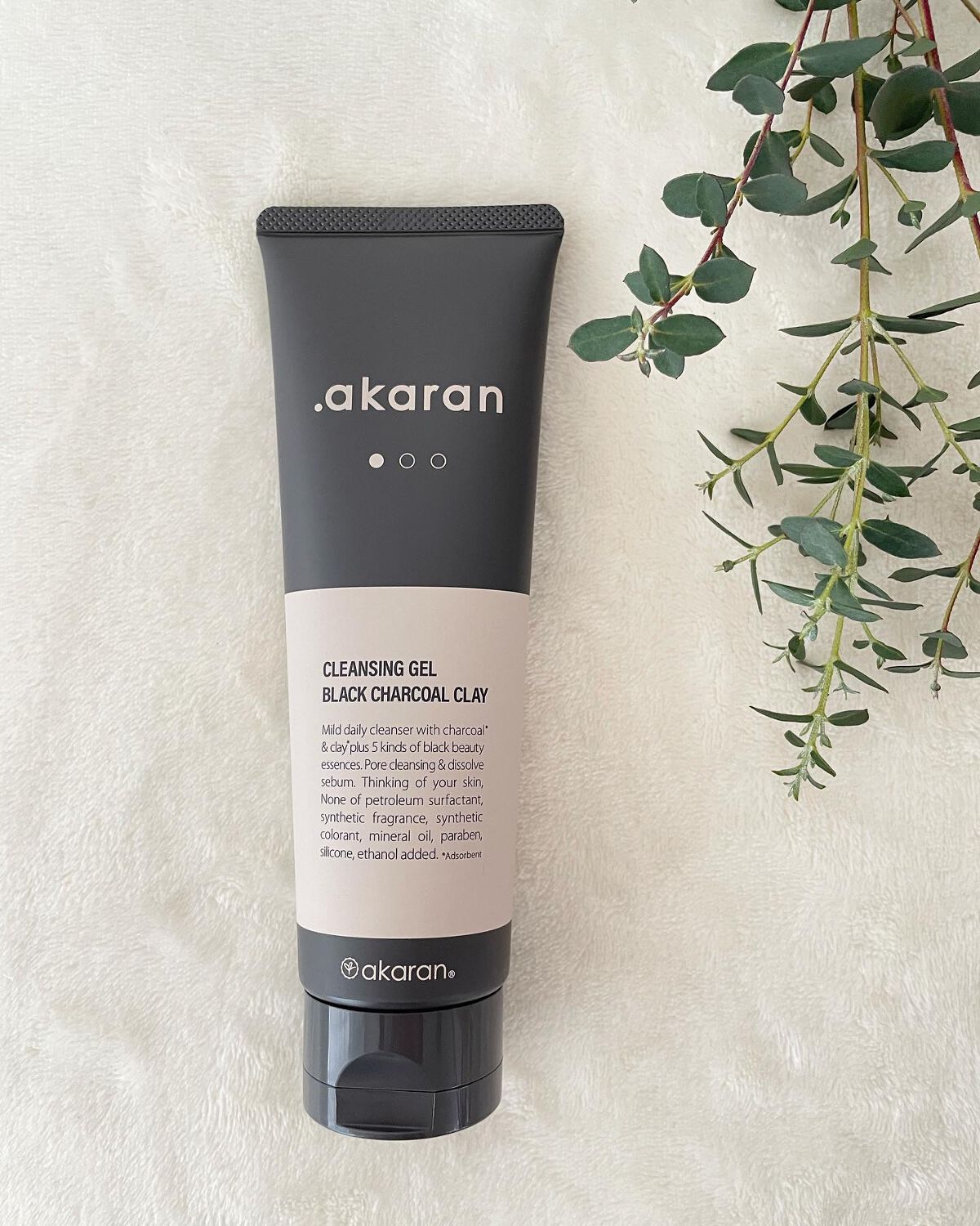 ブラックジェルクレンジング/.akaran/クレンジングジェルを使ったクチコミ（1枚目）