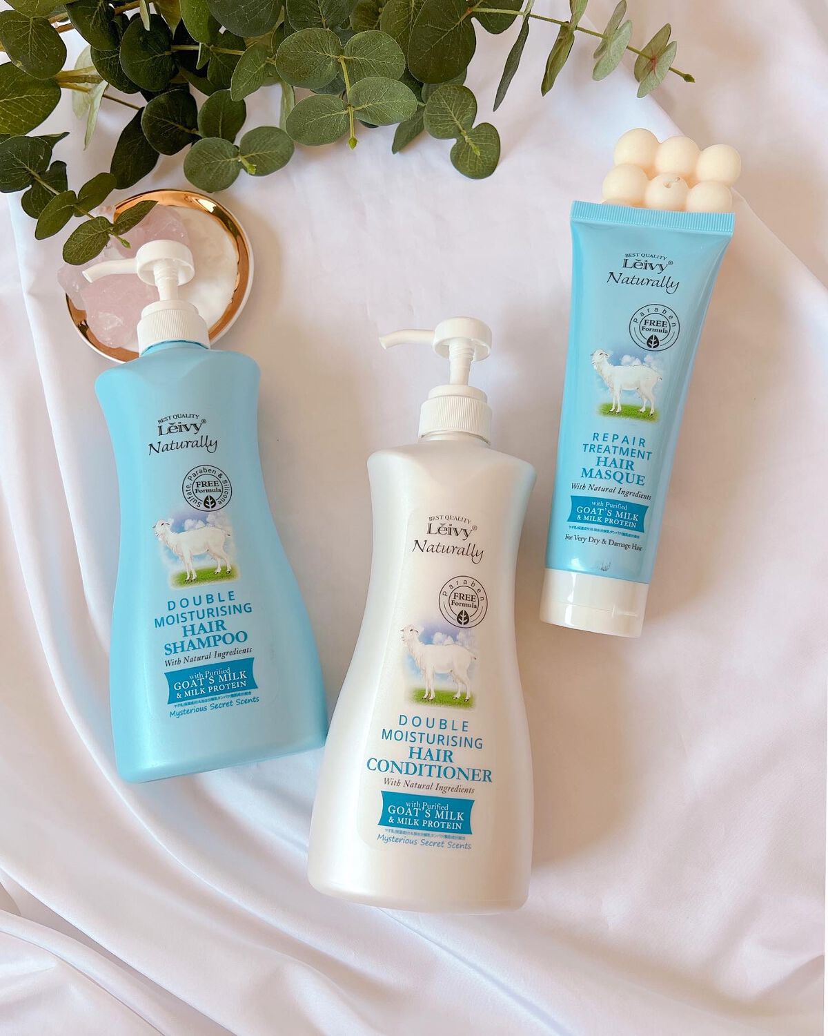 レイヴィー ヘアシャンプー ゴートミルク/Leivy/市販シャンプーを使ったクチコミ（1枚目）