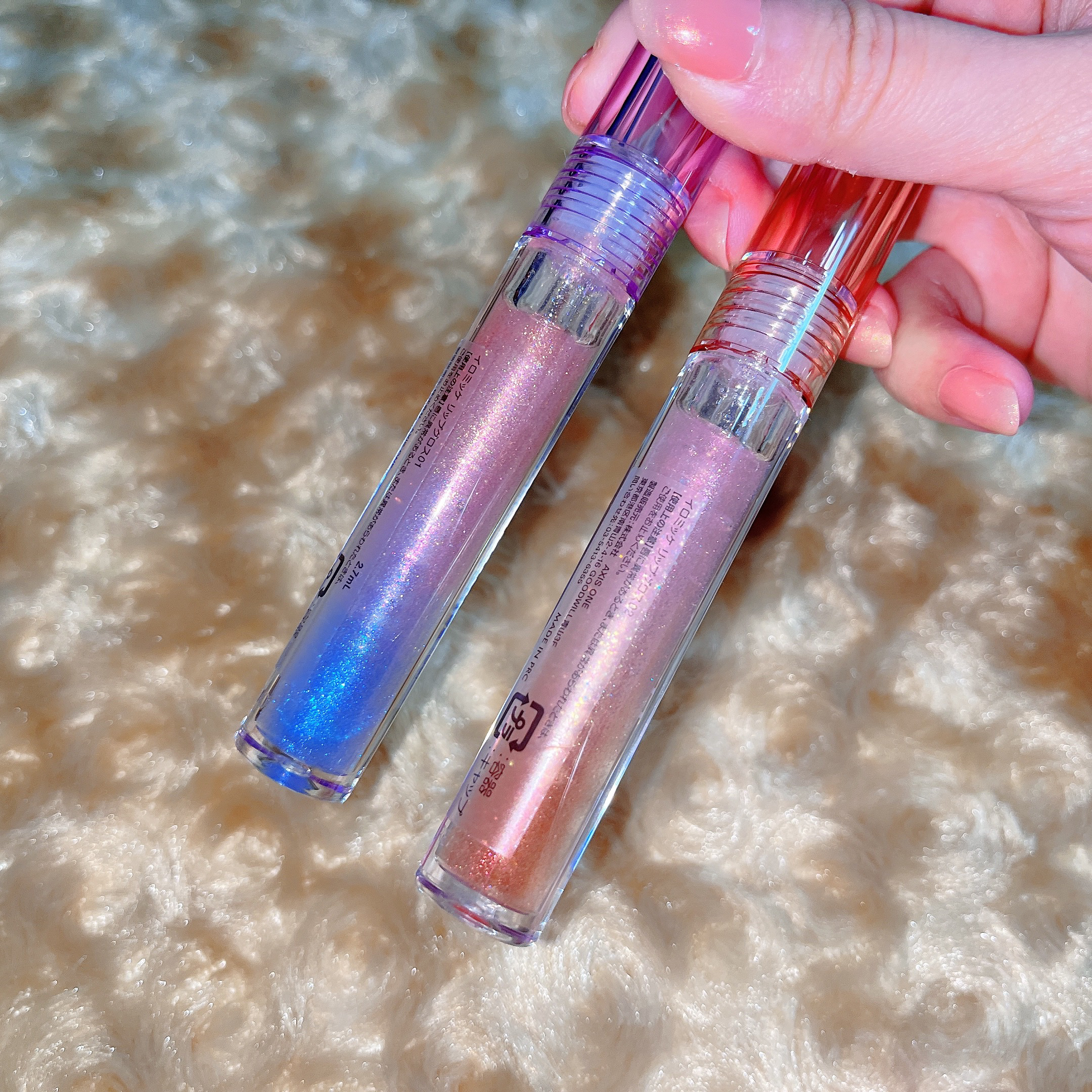 イロミッケ プランピングリップ/iromikke/リップグロスを使ったクチコミ（2枚目）