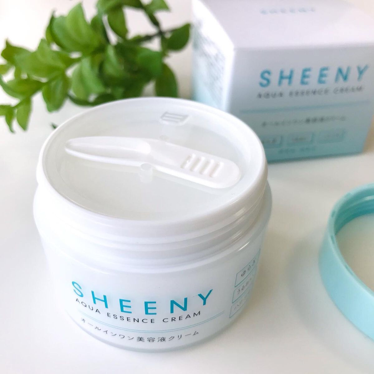 アクアエッセンスクリーム/SHEENY/フェイスクリームを使ったクチコミ（2枚目）