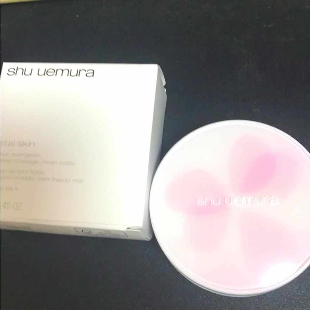 ペタルスキン クッション ファンデーション/shu uemura/クッションファンデーションを使ったクチコミ(1枚目)