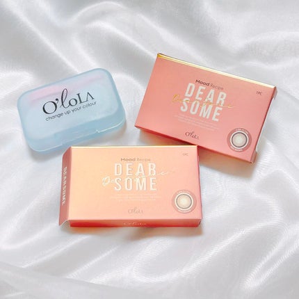 ディアサム(DearSome)/OLOLA/カラーコンタクトレンズを使ったクチコミ(1枚目)