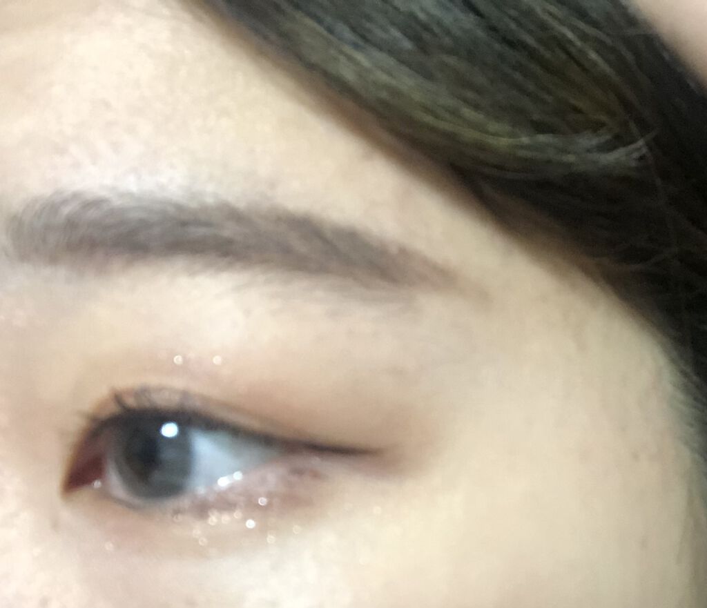 ラスティングリキッドライナー 02 ビターチョコブラウン/キャンメイク/リキッドアイライナーを使ったクチコミ（3枚目）