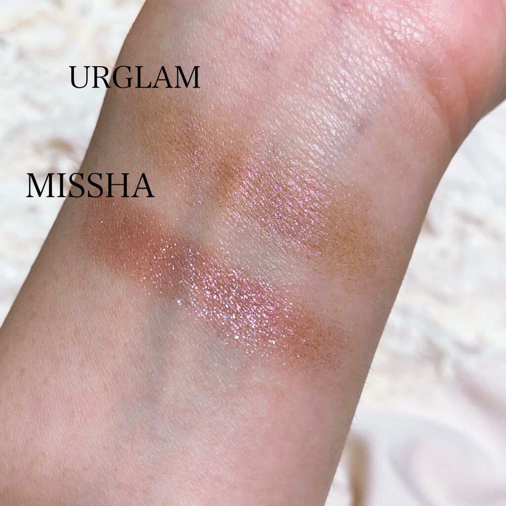 UR GLAM　POWDER EYESHADOW/U R GLAM/単色アイシャドウを使ったクチコミ（2枚目）