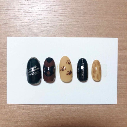 ジェルネイル(ライト対応)/セリア/ジェルネイルを使ったクチコミ(1枚目)