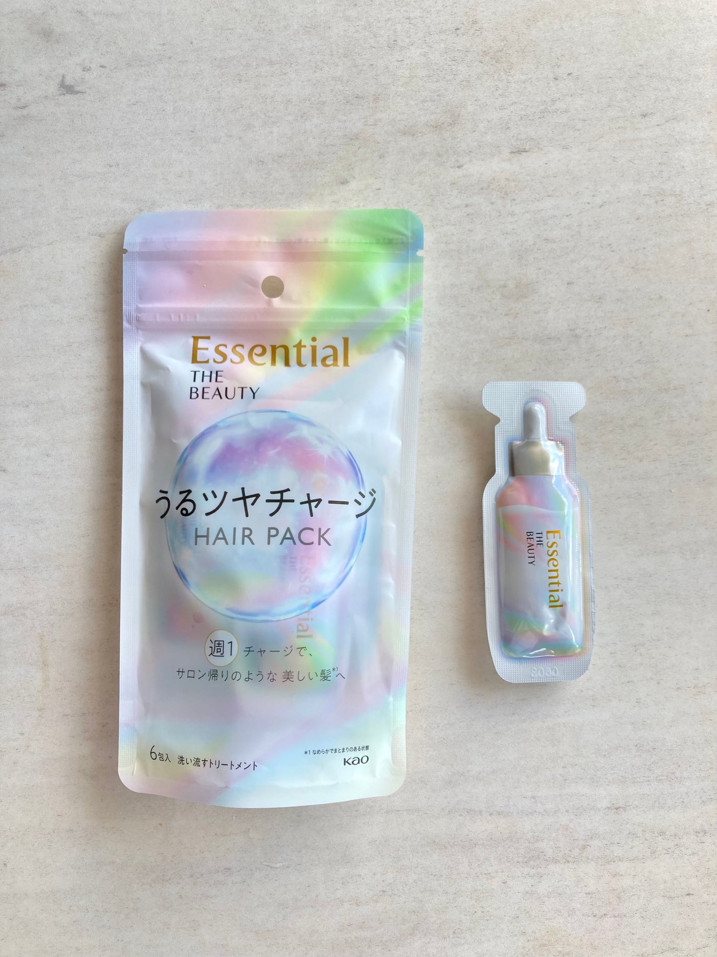 ザビューティ うるツヤチャージヘアパック/エッセンシャル/ヘアマスク・ヘアパックを使ったクチコミ(1枚目)