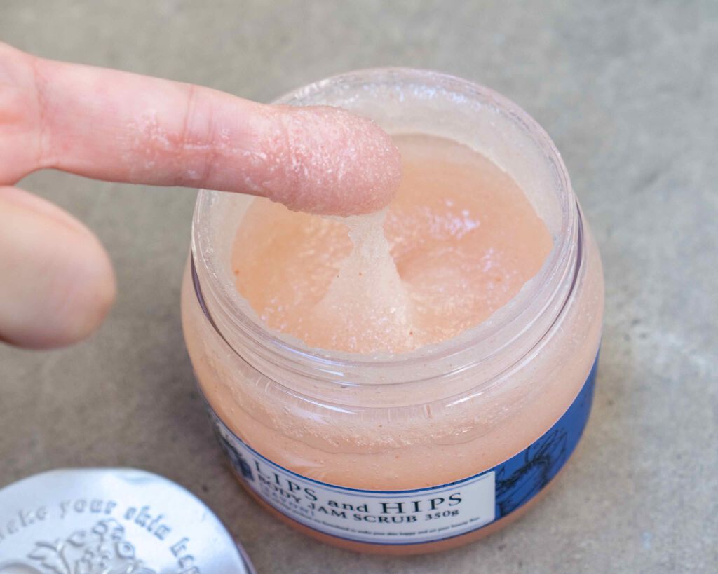 ボディジャムスクラブ/LIPS and HIPS/ボディスクラブを使ったクチコミ（2枚目）